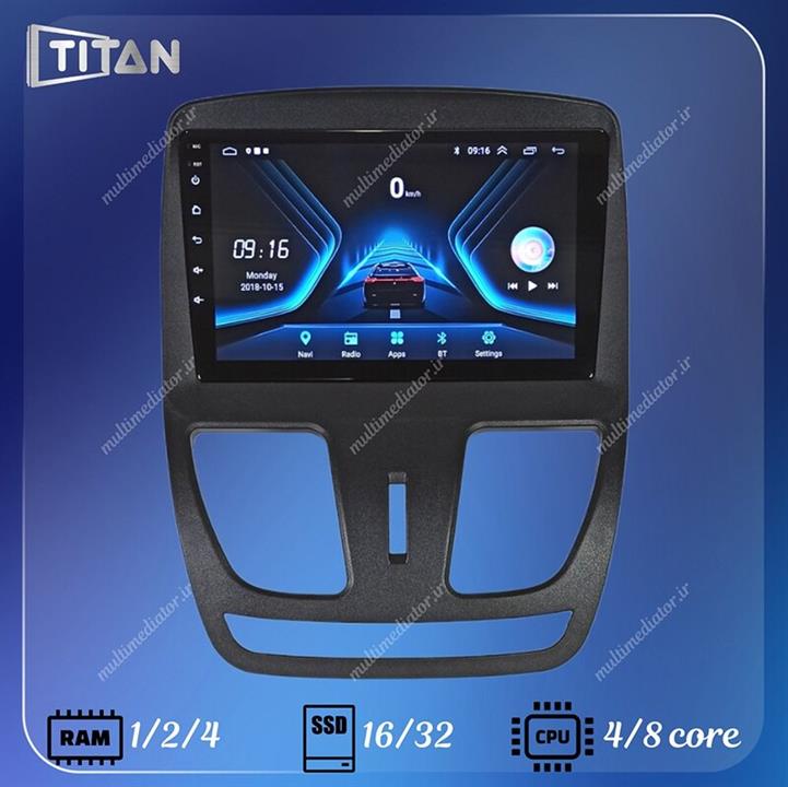 مانیتور اندروید ساینا (اکنون-1395) 32-2 تیتان با  یکساله